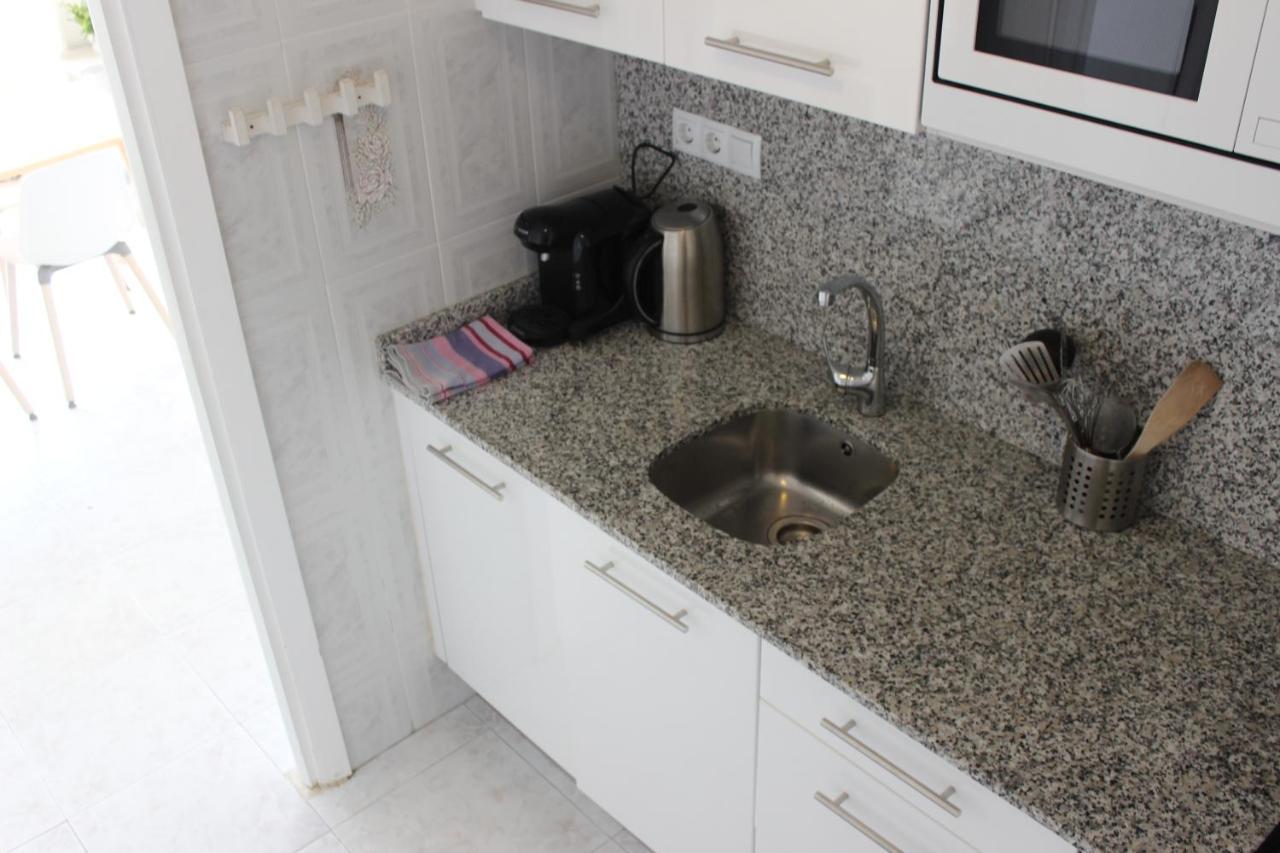 Beautiful Apartment In Front Of Beach, Pool, View 罗萨斯 外观 照片