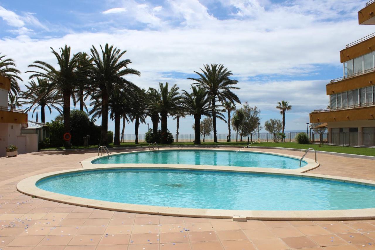 Beautiful Apartment In Front Of Beach, Pool, View 罗萨斯 外观 照片