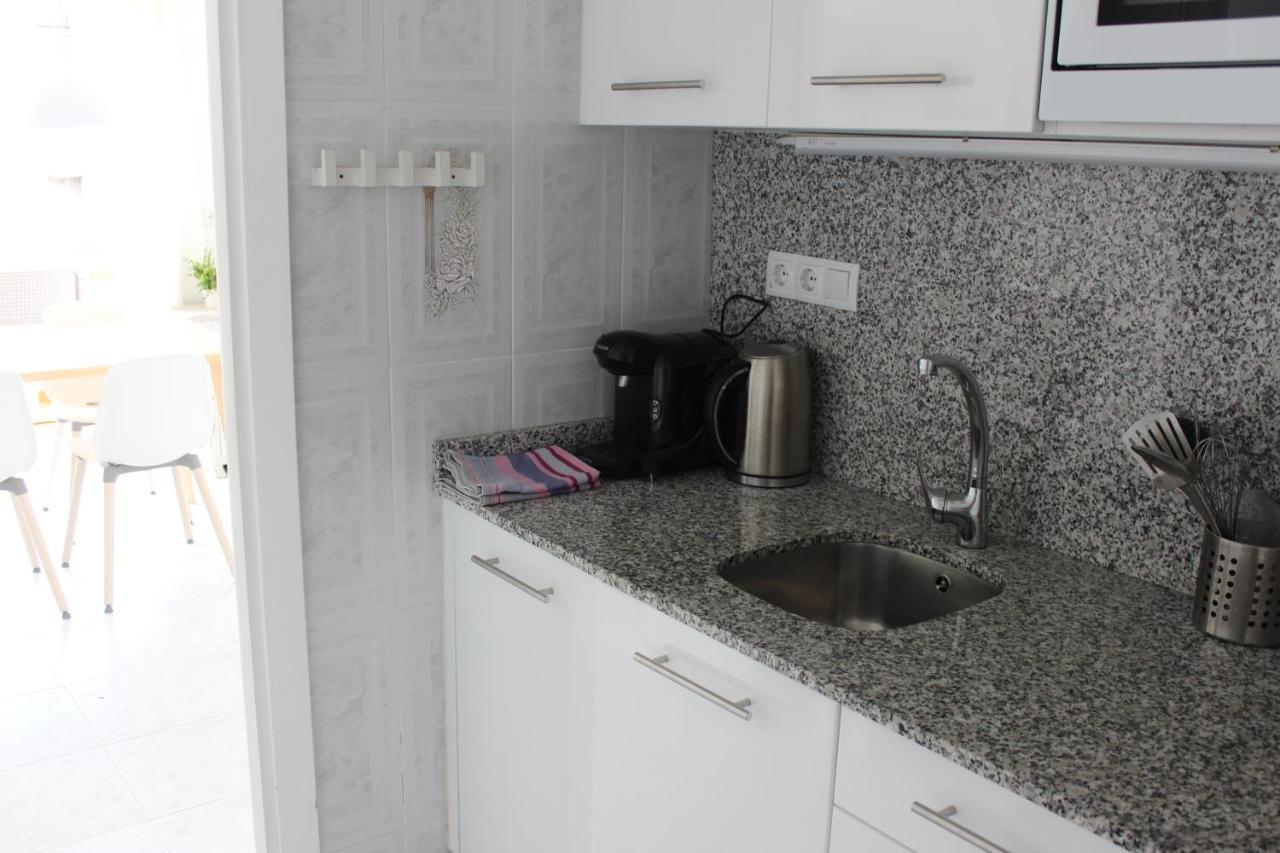 Beautiful Apartment In Front Of Beach, Pool, View 罗萨斯 外观 照片